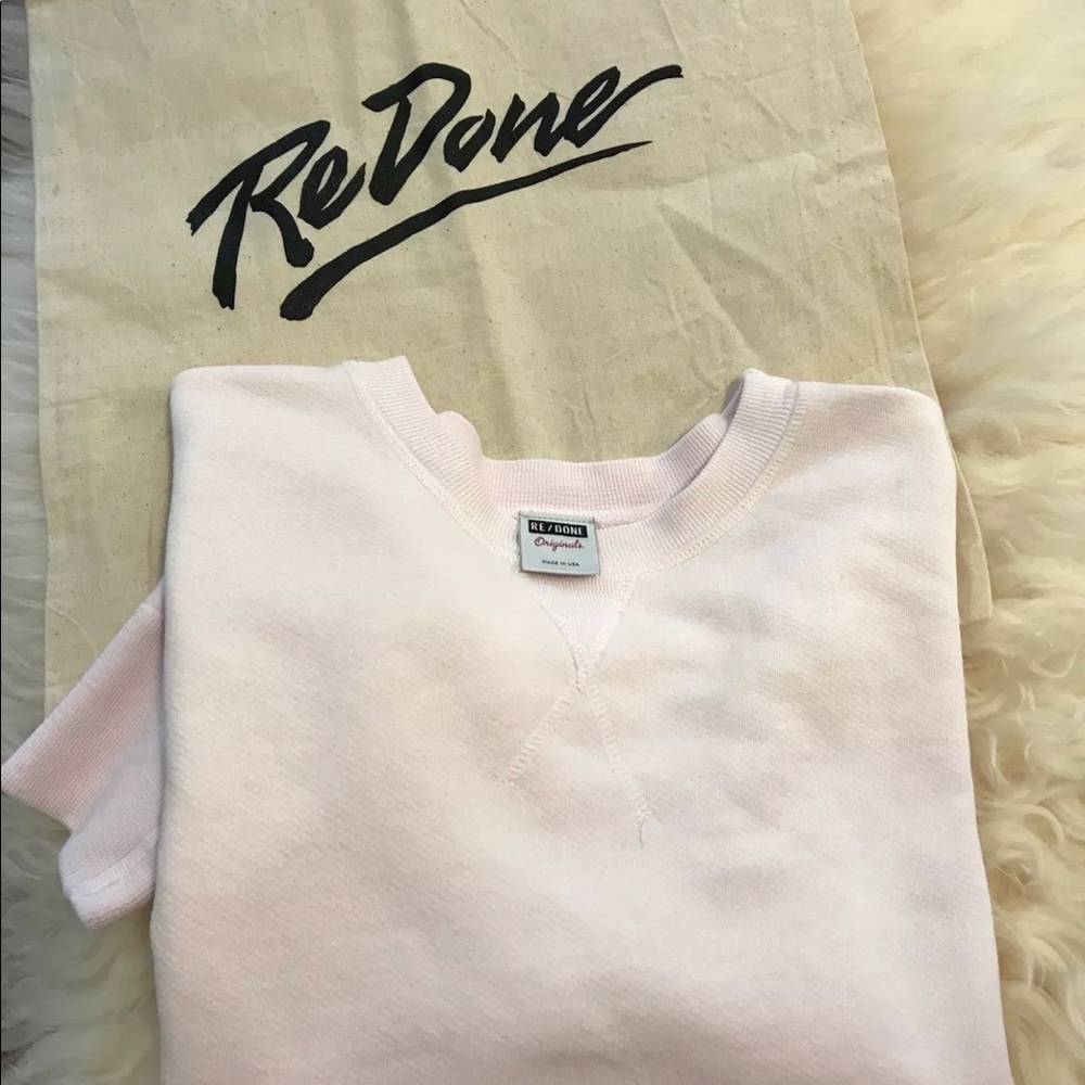 ✨SOLD✨Re/done original oversized sweatshirt, small